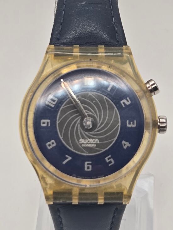 2002 Swatch James Bond007 The Living Daylights GK914 Vintage main image 7